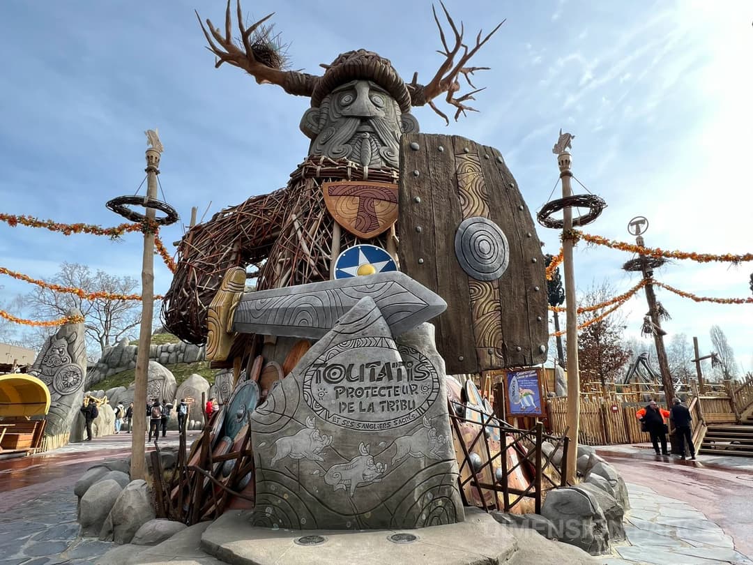 Parc Astérix une nouvelle attraction pour les 35 ans en 2024